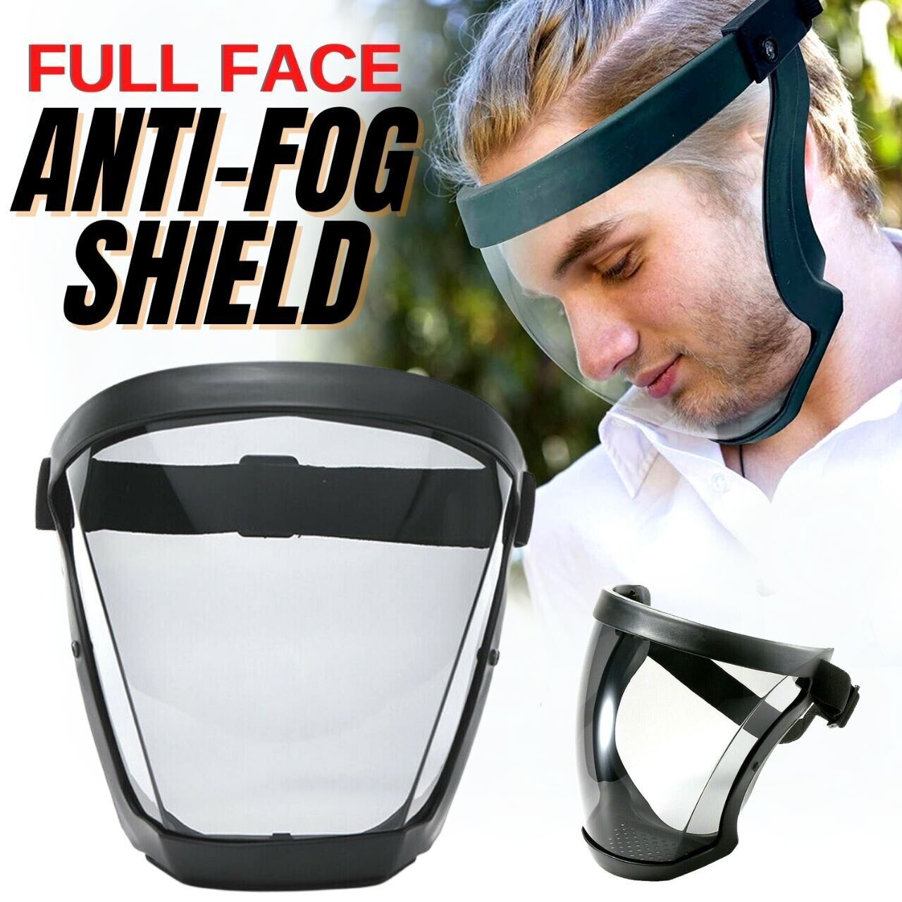 Full Face Anti-Fog Shield for Safety and Comfort 1 Twokee.com