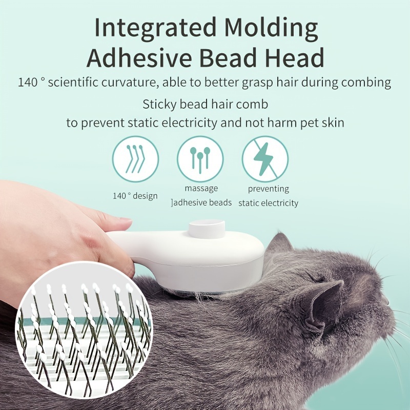 Cat Comb Dog Hair Remover Brush with UVC Sterilization 5 Cat Comb Dog Hair Remover Brush