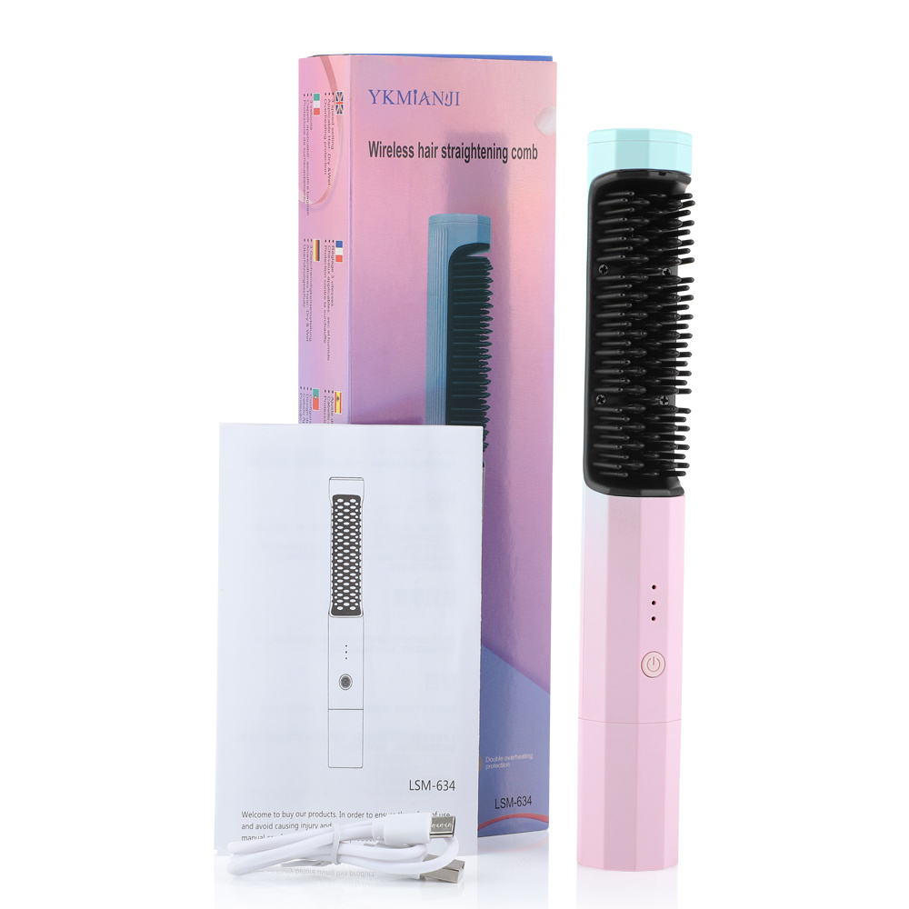 Portable Rechargeable Hair Straightener and Curler 5 Twokee.com