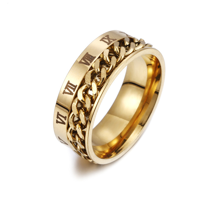 Titanium Steel Digital Ring 5 Twokee.com