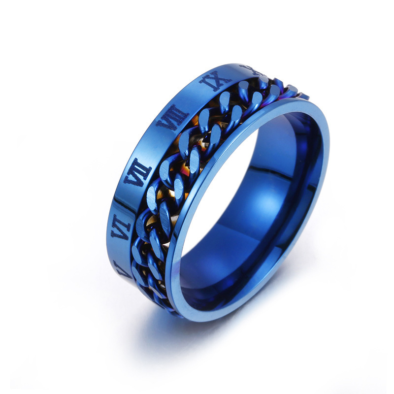 Titanium Steel Digital Ring 3 Twokee.com