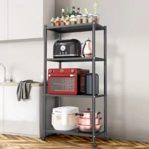 Heavy-Duty 4-Tier Kitchen Bakers Rack