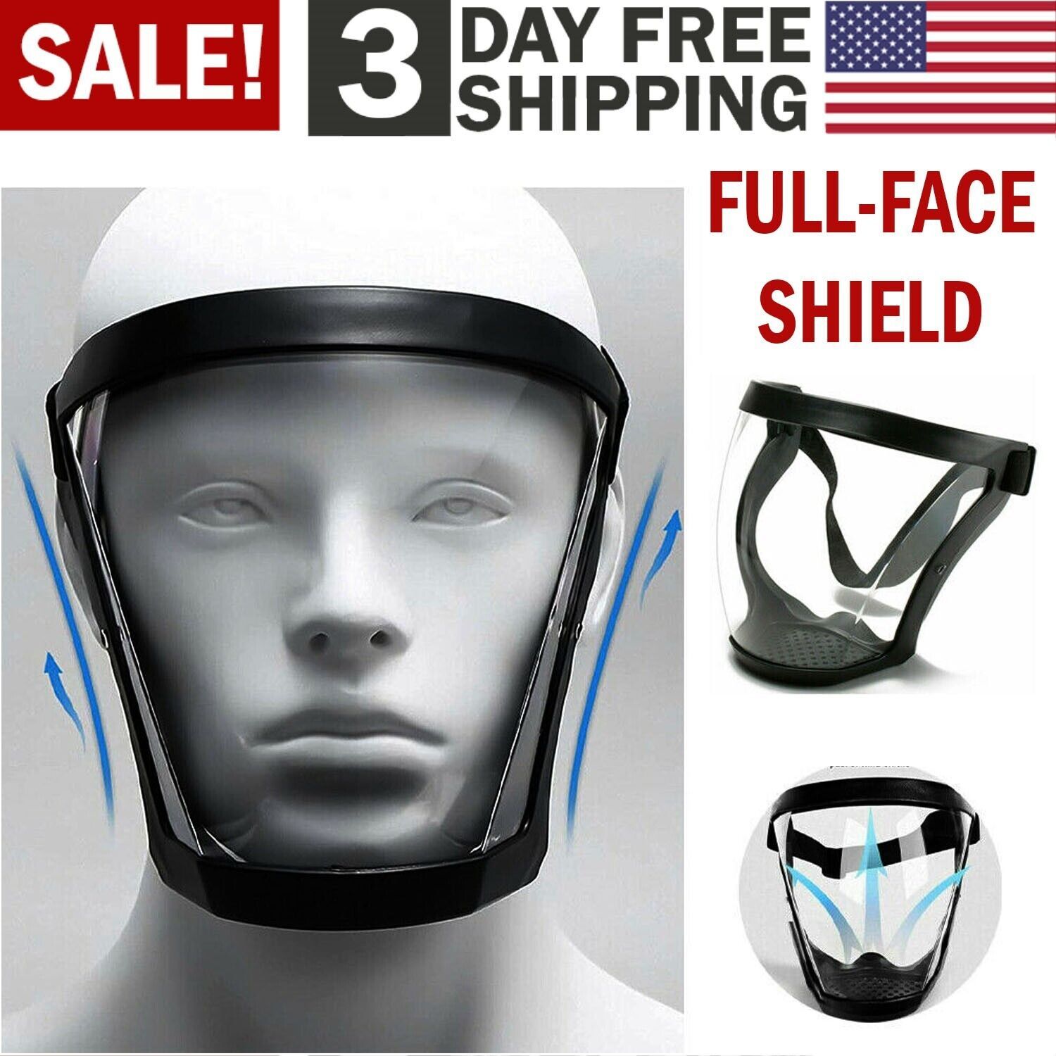 Full Face Anti-Fog Shield for Safety and Comfort 7 Twokee.com