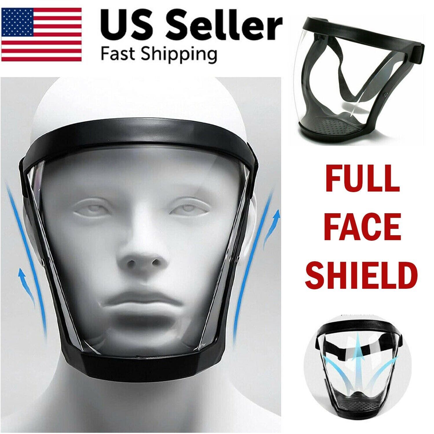 Full Face Anti-Fog Shield for Safety and Comfort 8 Twokee.com